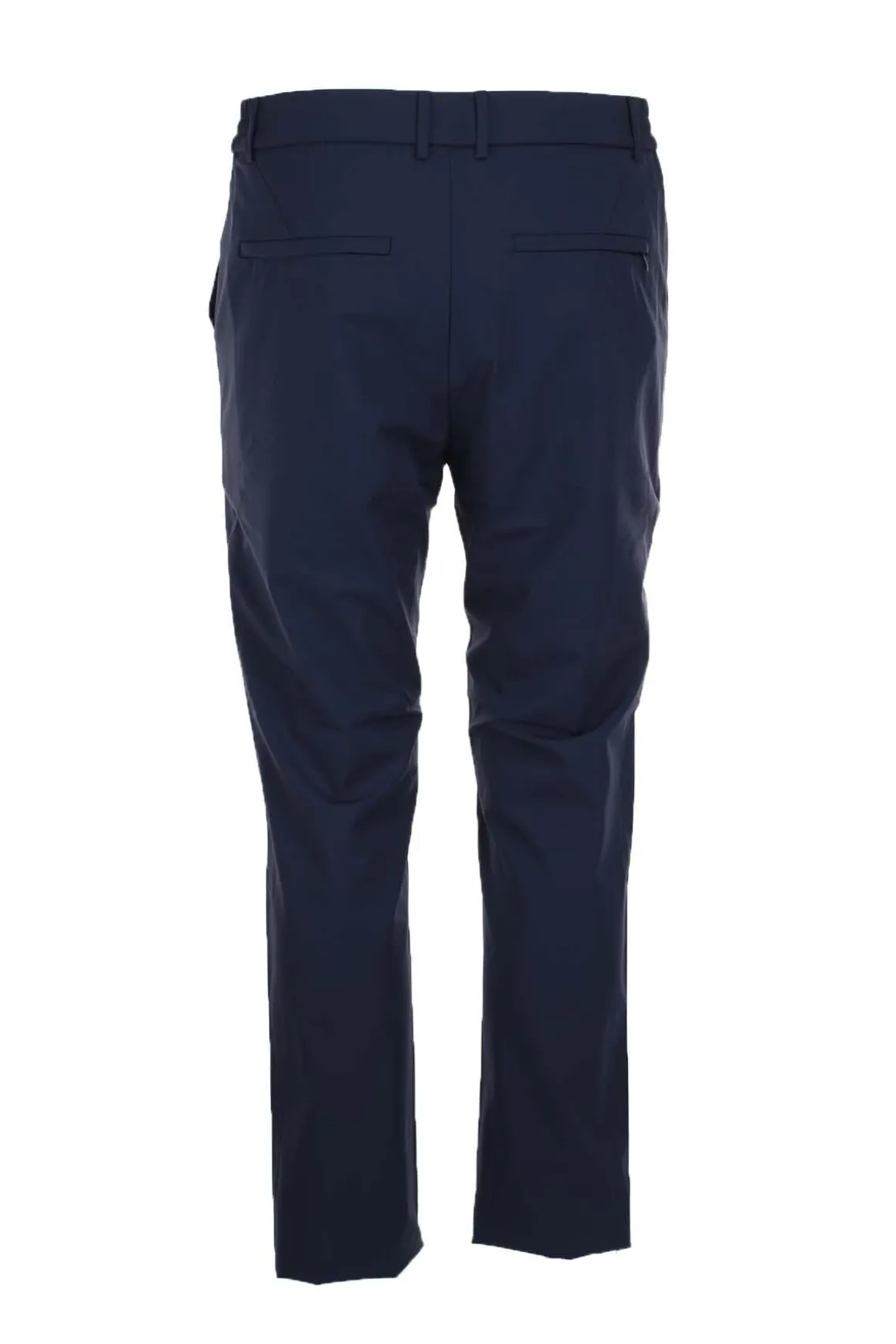 Pantalone chino in tessuto tecnico con elastico