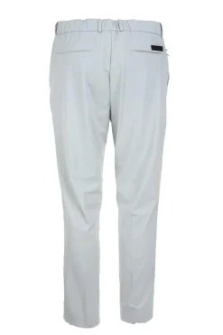 Pantalone chino in tessuto tecnico con coulisse