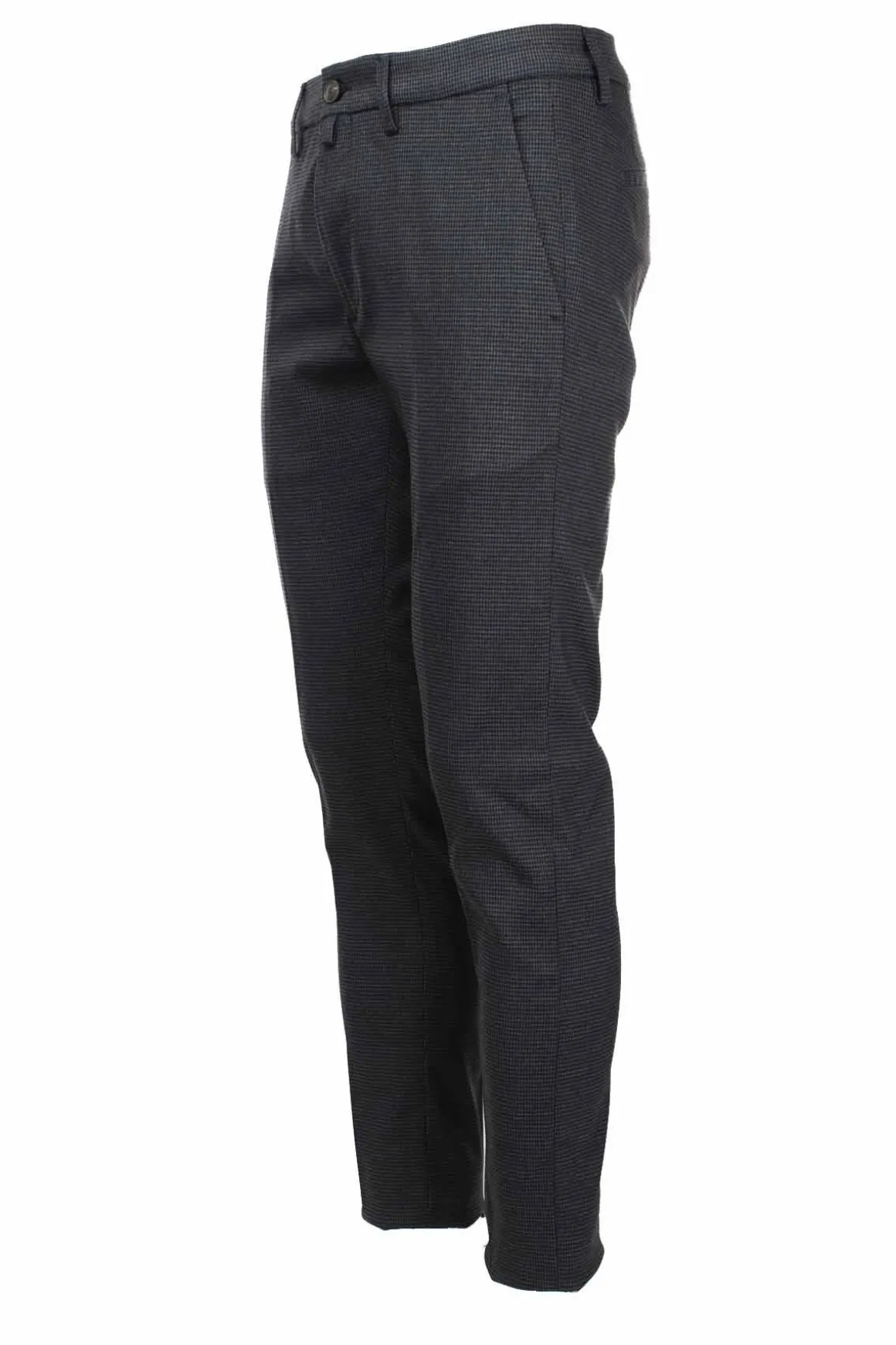 Pantalone chino microfantasia