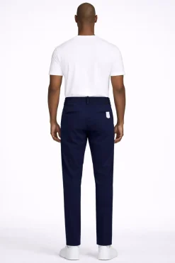 Pantalone Chino Uomo in Jersey con Elastico