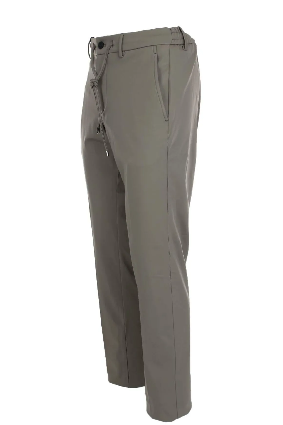 Pantalone con coulisse in tessuto tecnico