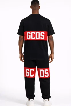 Pantalone Felpa Uomo con Banda Logata