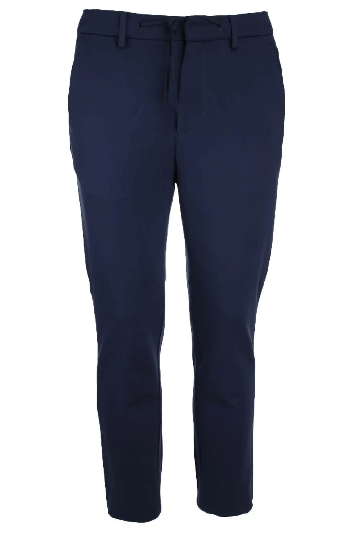 Pantalone in jersey elasticizzato con coulisse