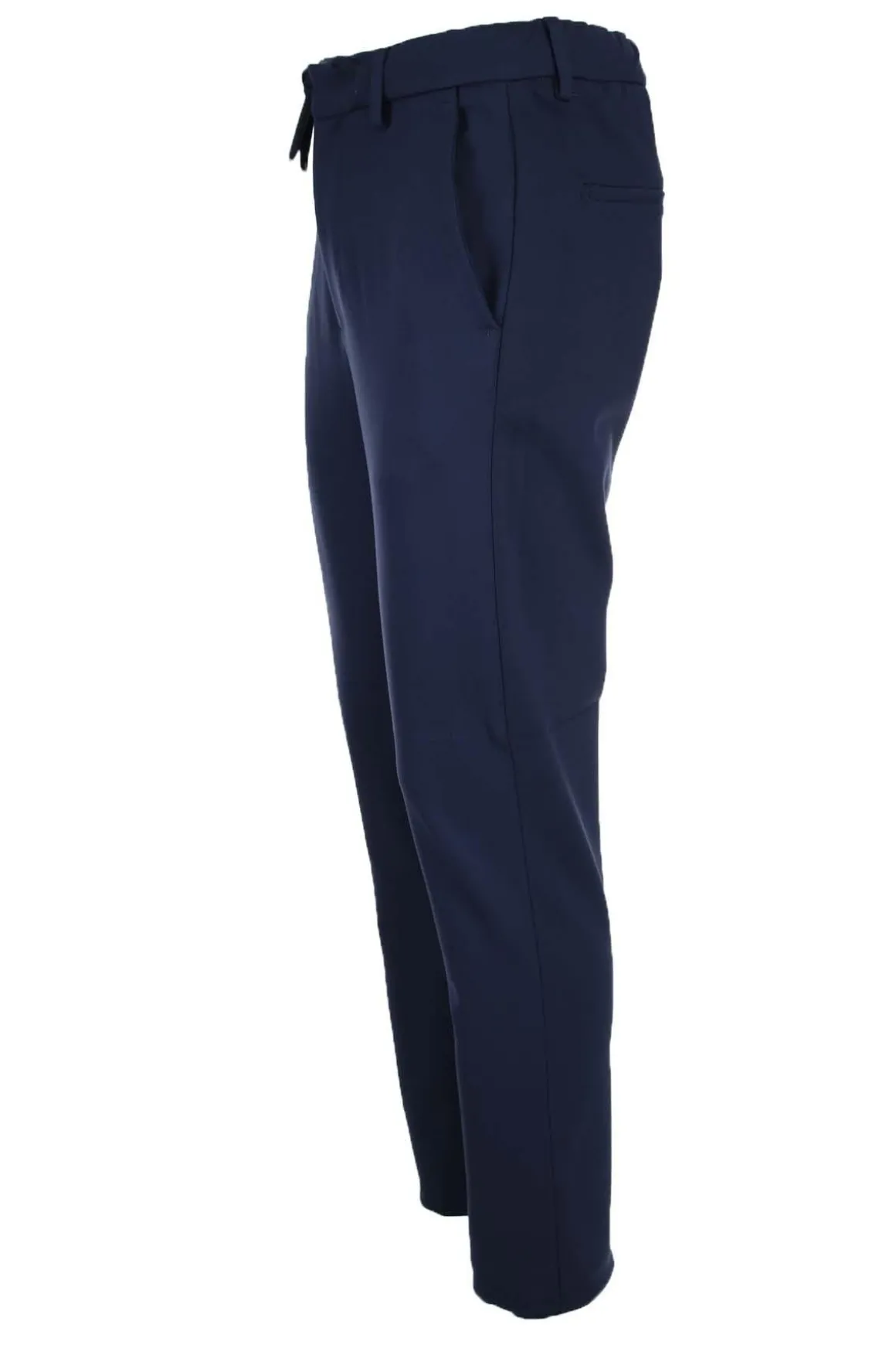 Pantalone in jersey elasticizzato con coulisse