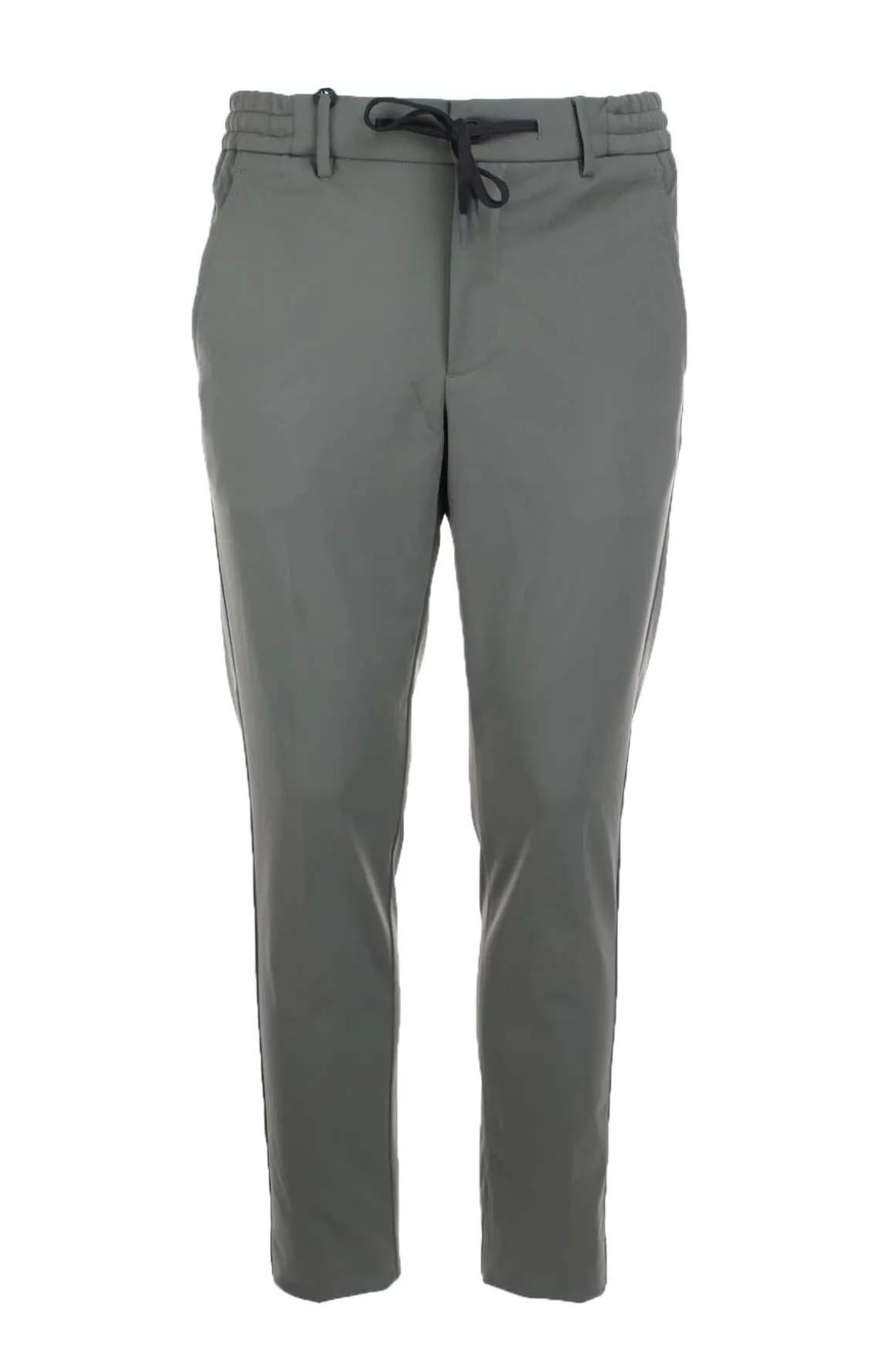 Pantalone in tessuto tecnico con coulisse