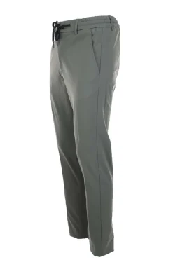 Pantalone in tessuto tecnico con coulisse