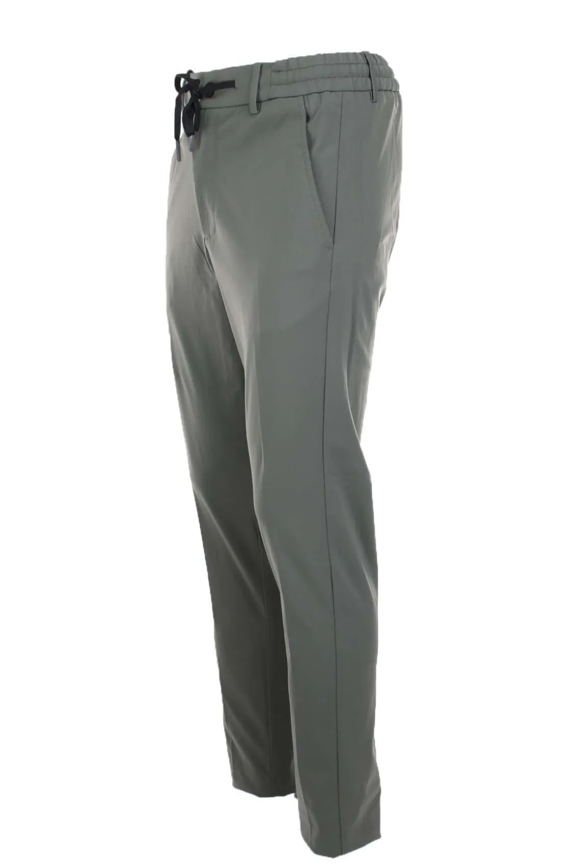 Pantalone in tessuto tecnico con coulisse