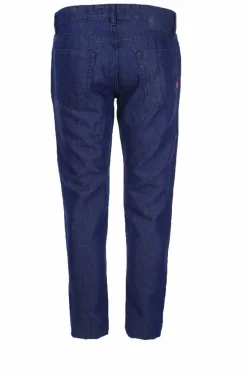 Pantalone tasche america cotone e lino