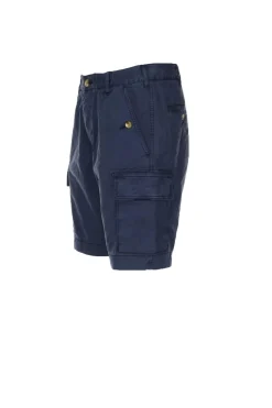 Pantaloni bermuda shorts cargo con tasconi