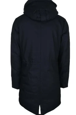 Parka con cappuccio e vera pelliccia