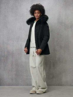 Parka con cappuccio in pelliccia IRMA