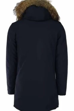 Parka Winter Eskimo con cappuccio bordato in pelliccia