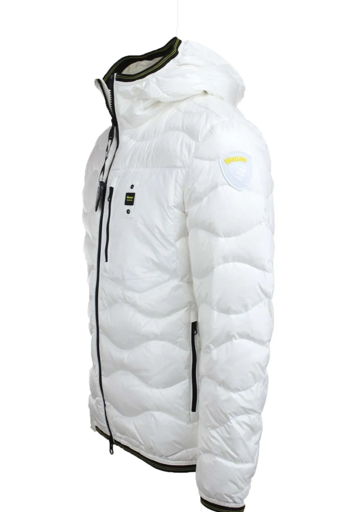 Piumino a onde con cappuccio WAVE