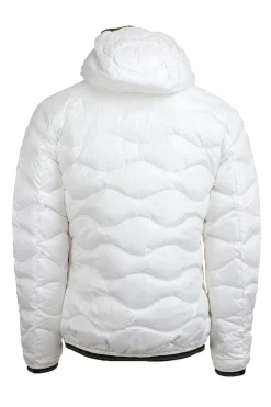 Piumino a onde con cappuccio WAVE