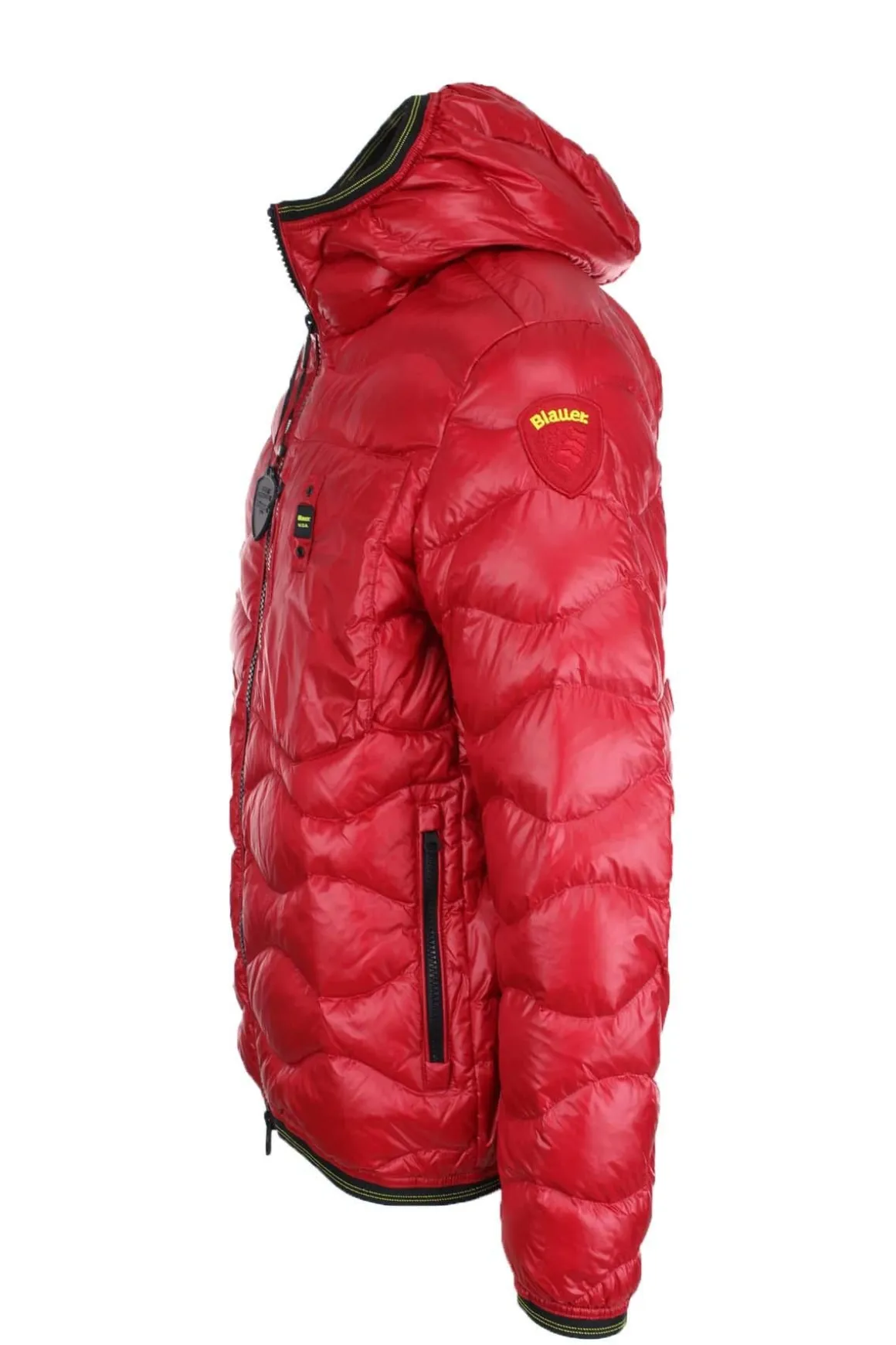 Piumino a onde con cappuccio WAVE