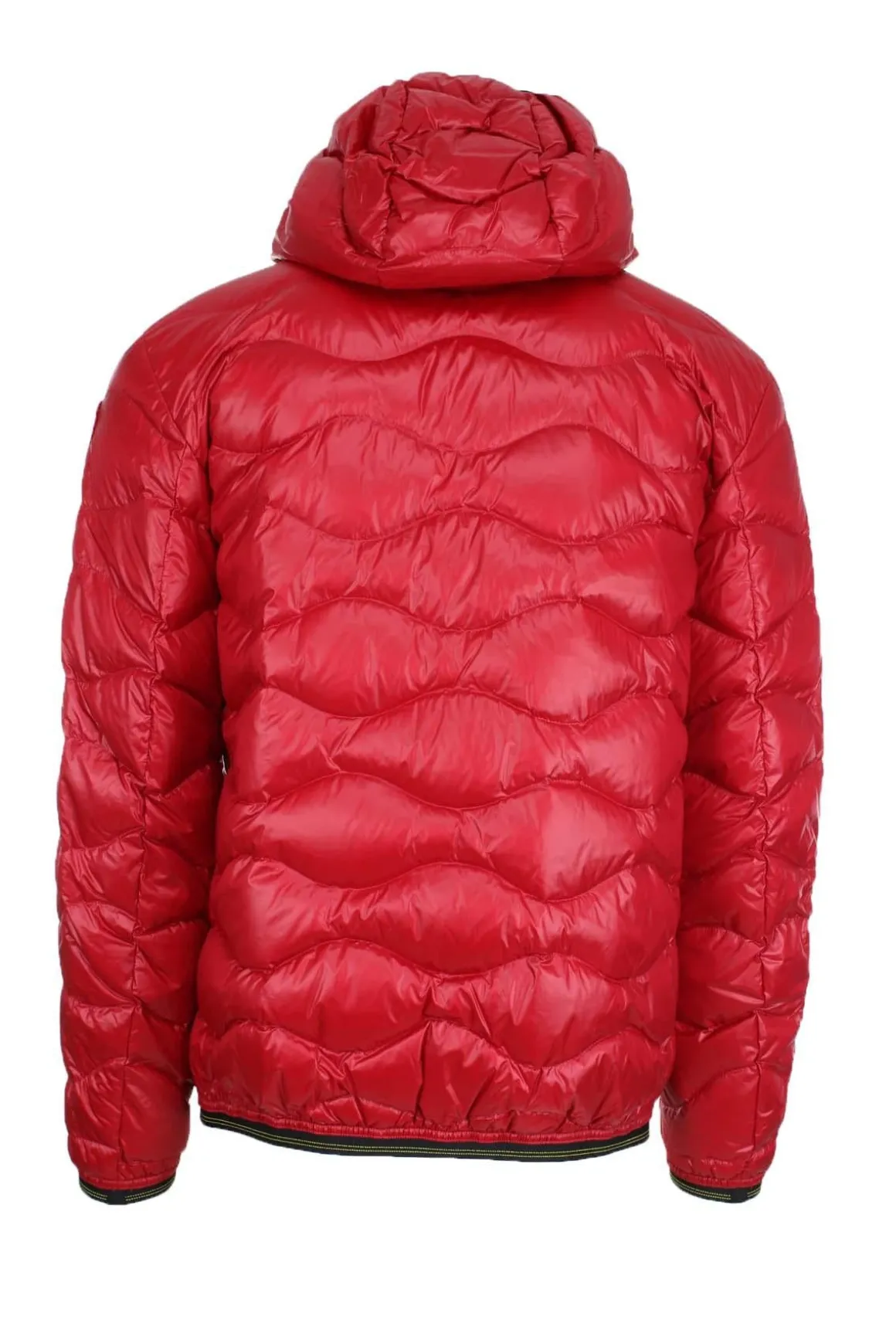 Piumino a onde con cappuccio WAVE