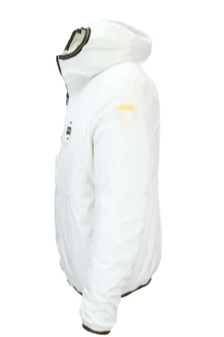 Piumino bomber in neoprene con cappuccio Derry