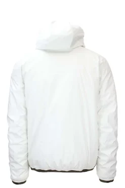 Piumino bomber in neoprene con cappuccio Derry