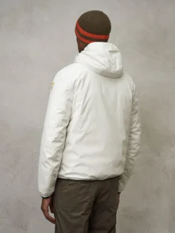 Piumino bomber in neoprene con cappuccio Derry