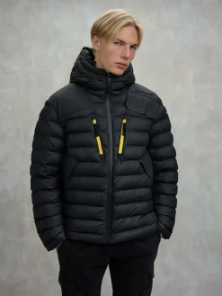 Piumino con cappuccio BLAUER X PIRELLI