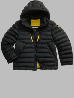 Piumino con cappuccio BLAUER X PIRELLI