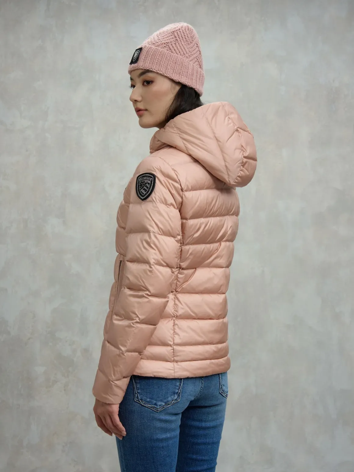 Piumino con cappuccio fisso CHARME