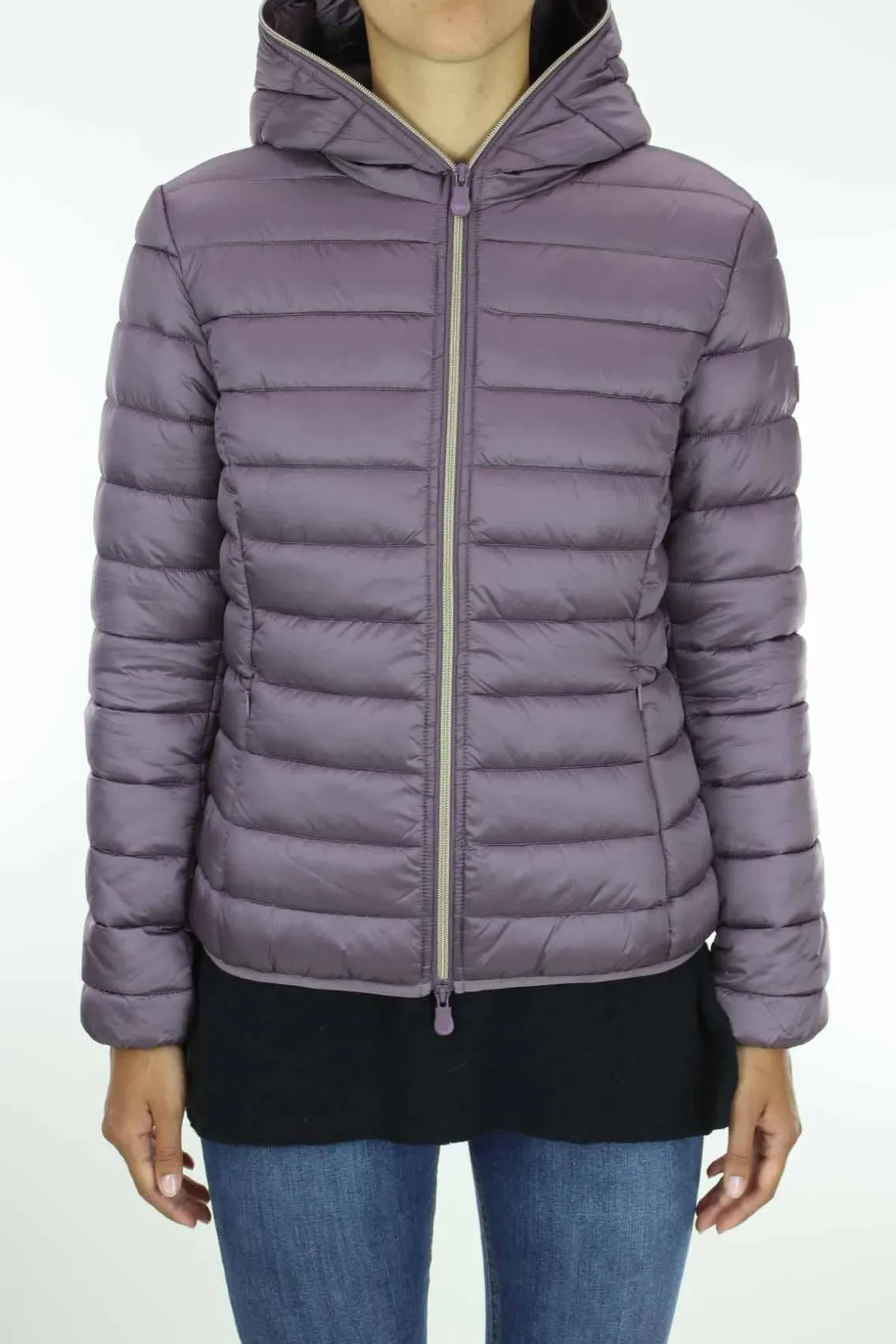 Piumino corto con cappuccio Alexis
