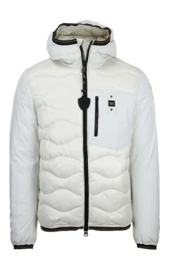 Piumino in nylon e neoprene ALBERT