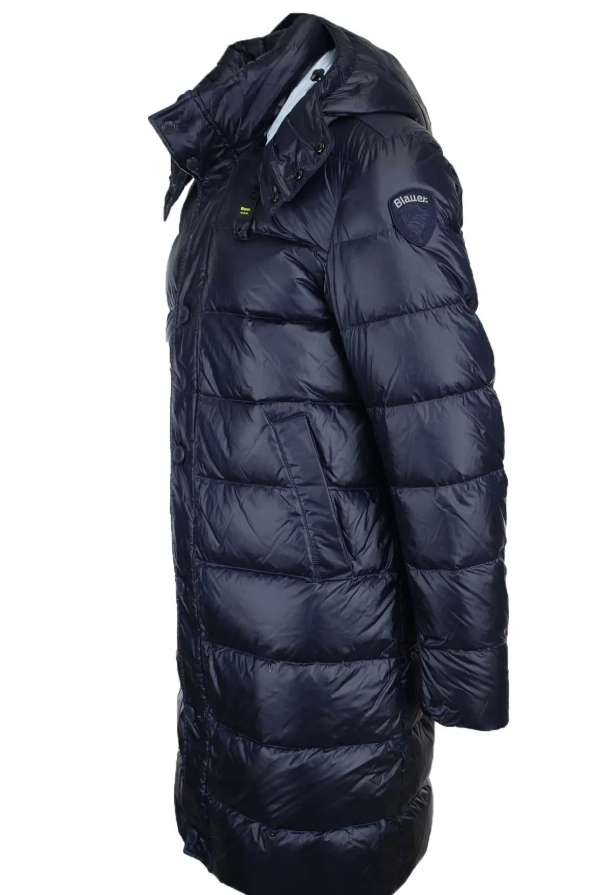 Piumino lungo con cappuccio estraibile CARVER