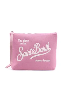 Pochette Aline Canvas Unito Logo Lettering