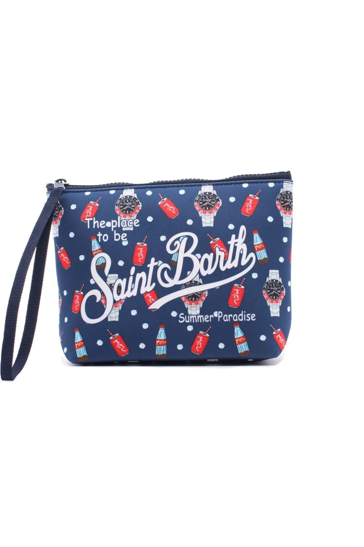 Pochette Aline Neoprene Orologi Cola