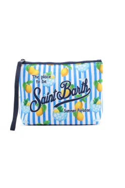 Pochette Aline Neoprene Righe Gin Tonic Lemon