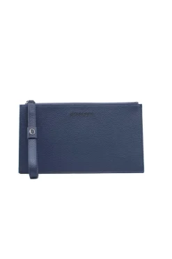 Pochette busta con polsiera in pelle micron