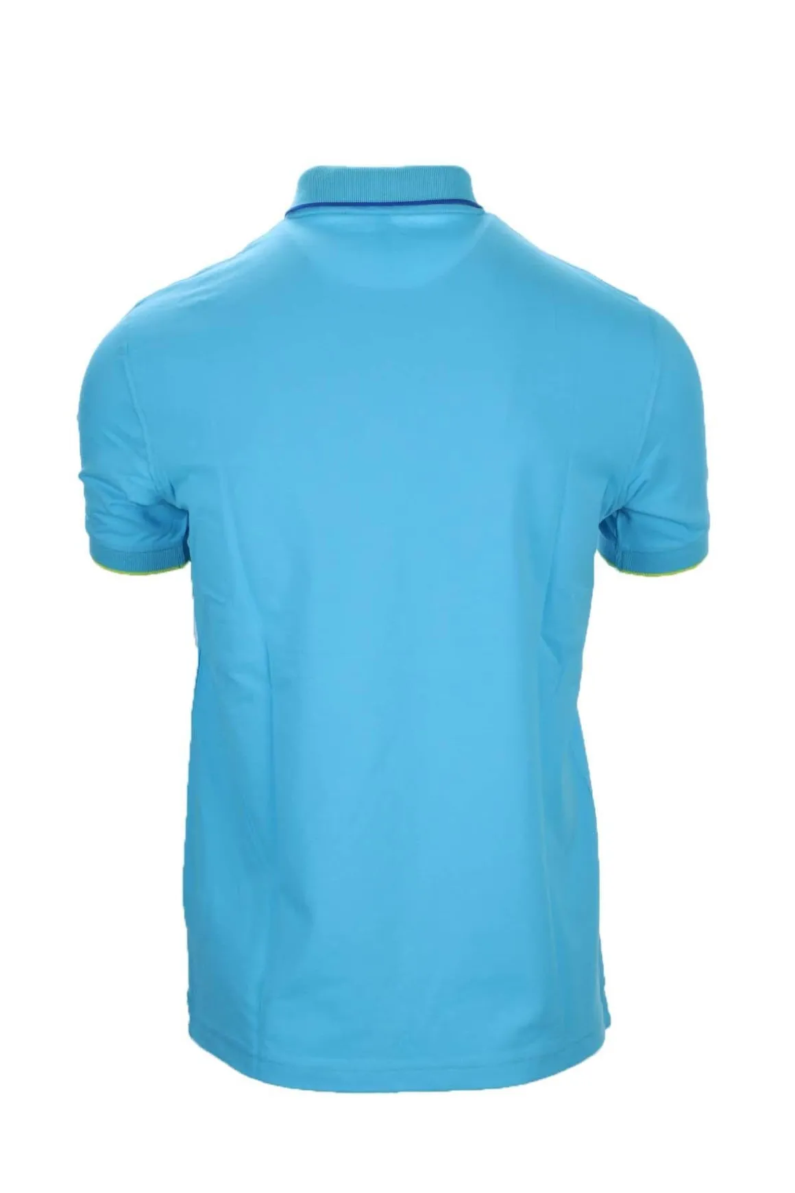 Polo con profili in contrasto