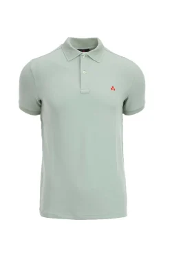 Polo in piquet tecnico stretch Plantago