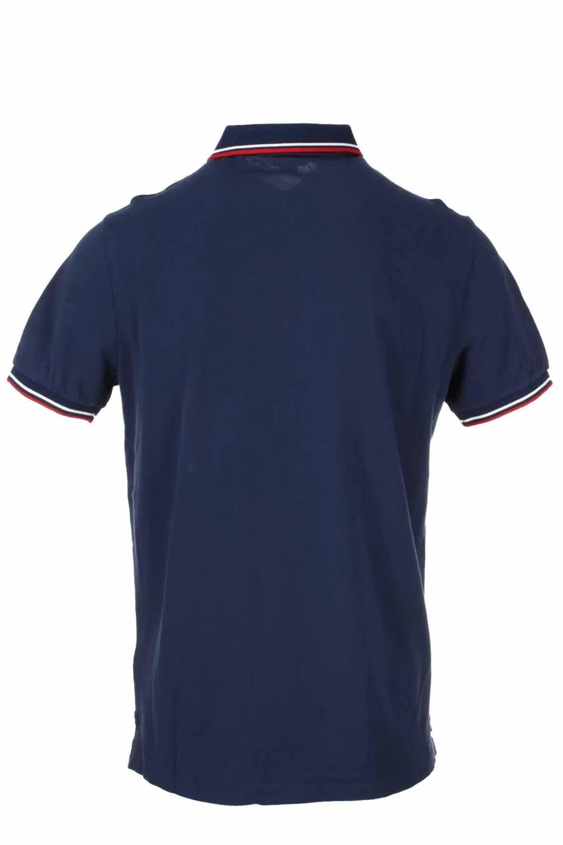 Polo mezza manica bordi colorati