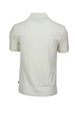 Polo mezza manica con monogrammi Boss