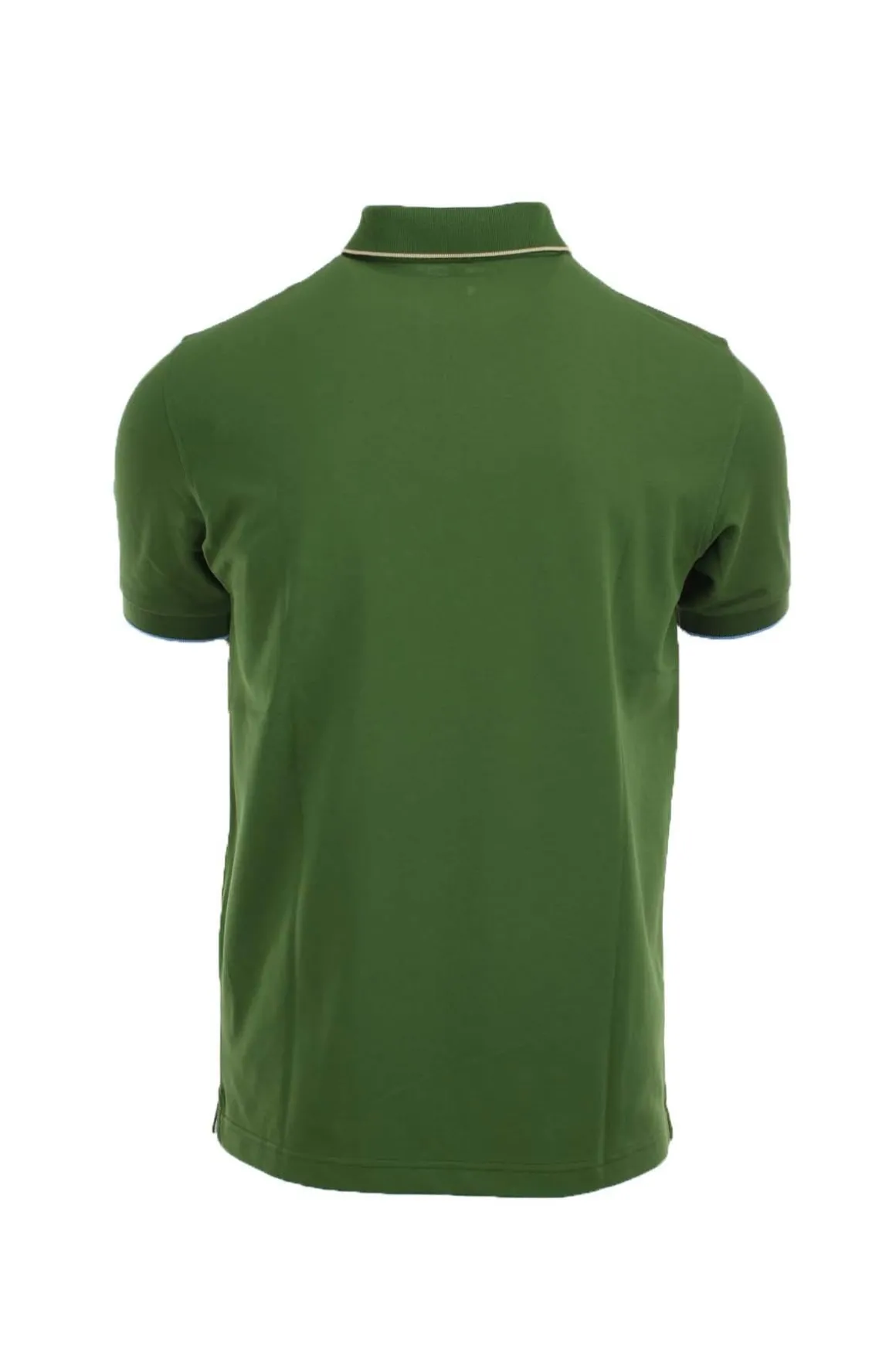 Polo mezza manica con profili in contrasto