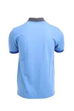 Polo mezza manica dettagli multicolor