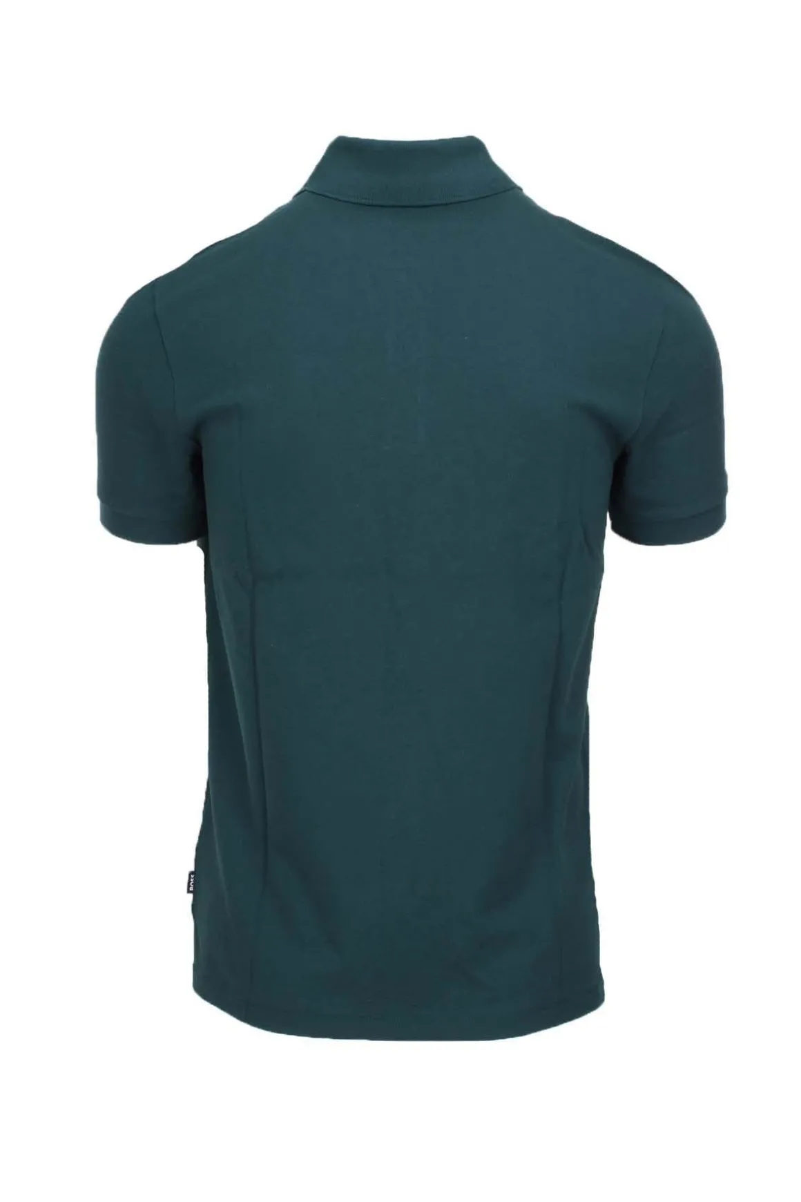 Polo mezza manica in cotone piquet con logo