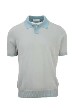 Polo mezza manica in filo di cotone