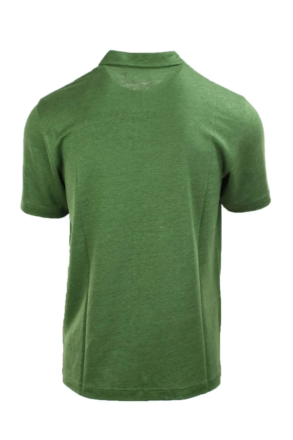 Polo mezza manica in lino Fraser