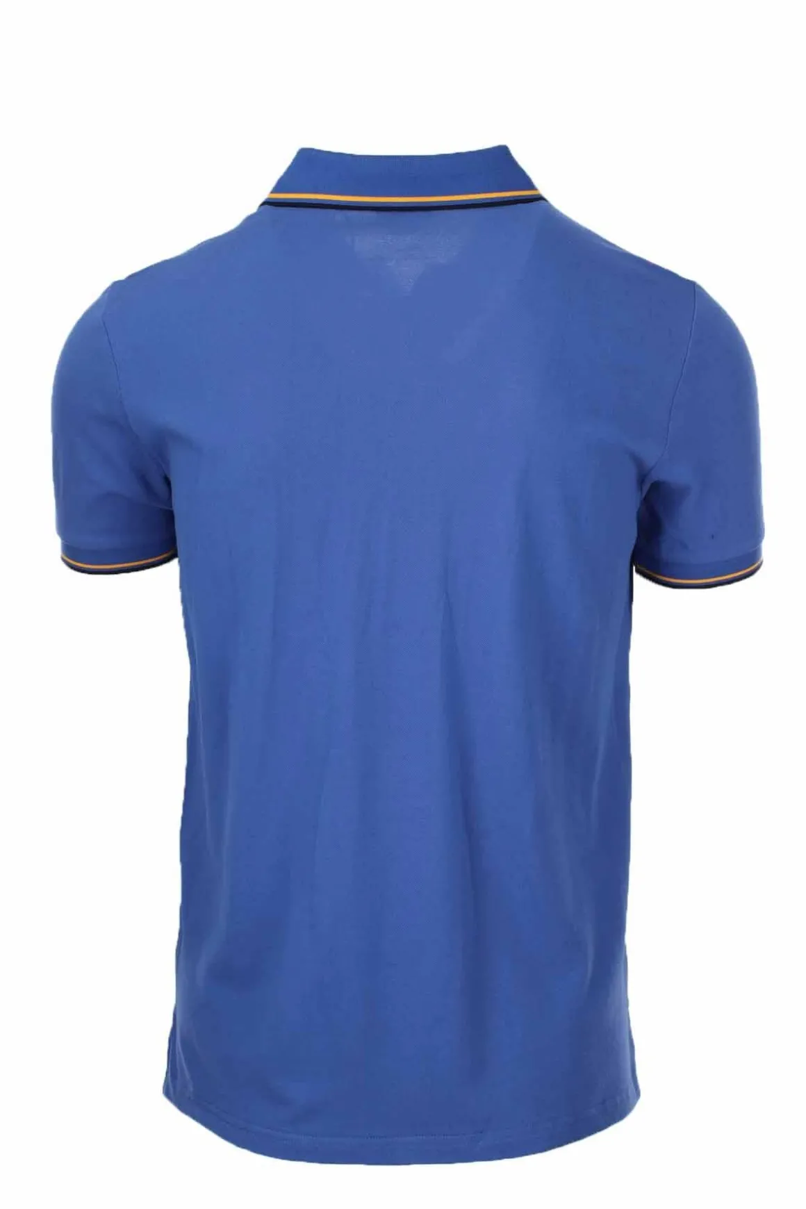 Polo mezza manica in piquet unito