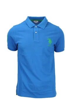 Polo mezza manica maxilogo