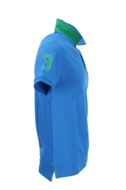 Polo mezza manica maxilogo