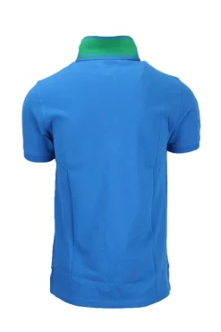 Polo mezza manica maxilogo