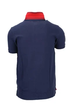 Polo mezza manica maxilogo