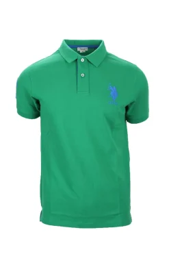 Polo mezza manica maxilogo