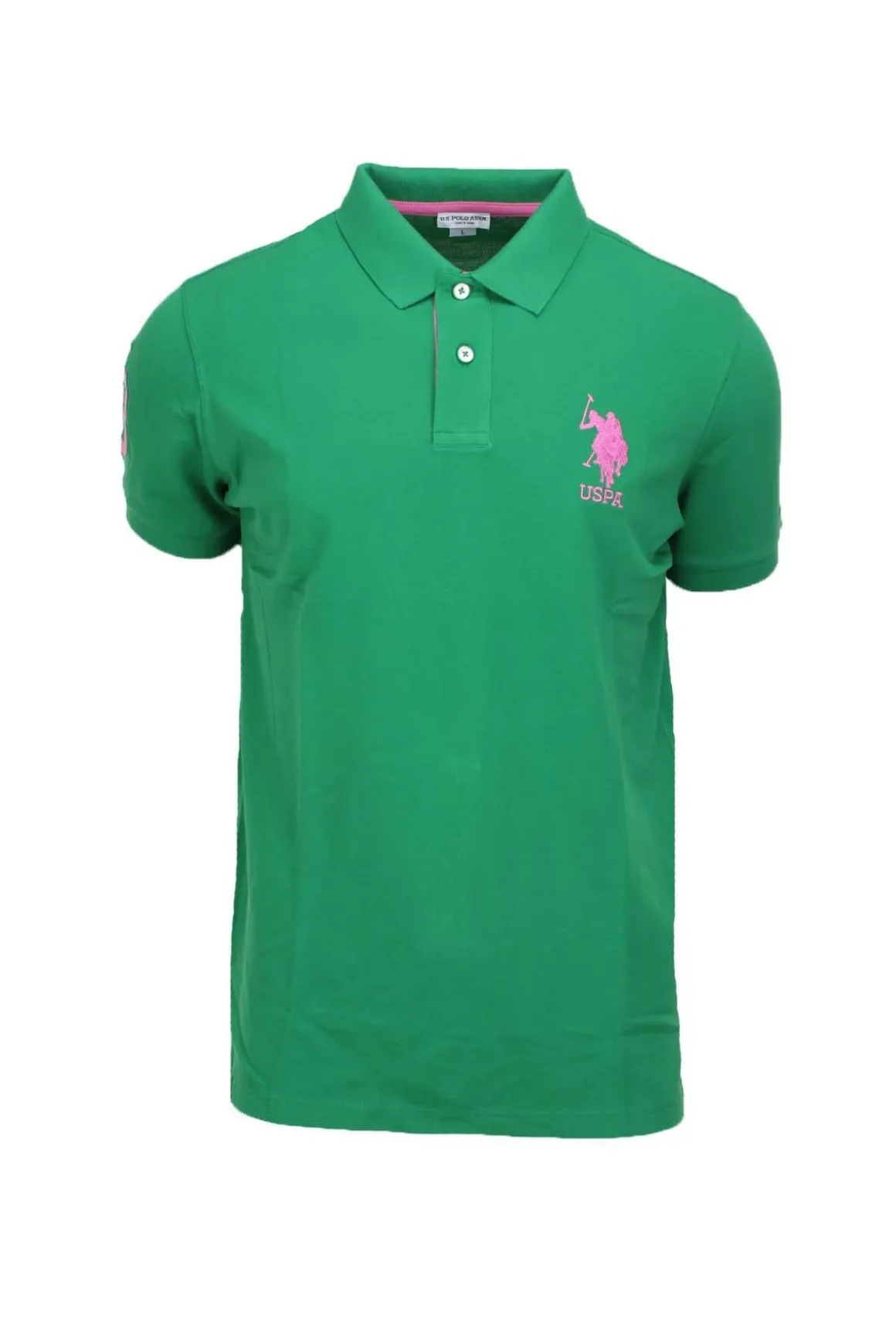 Polo mezza manica maxilogo