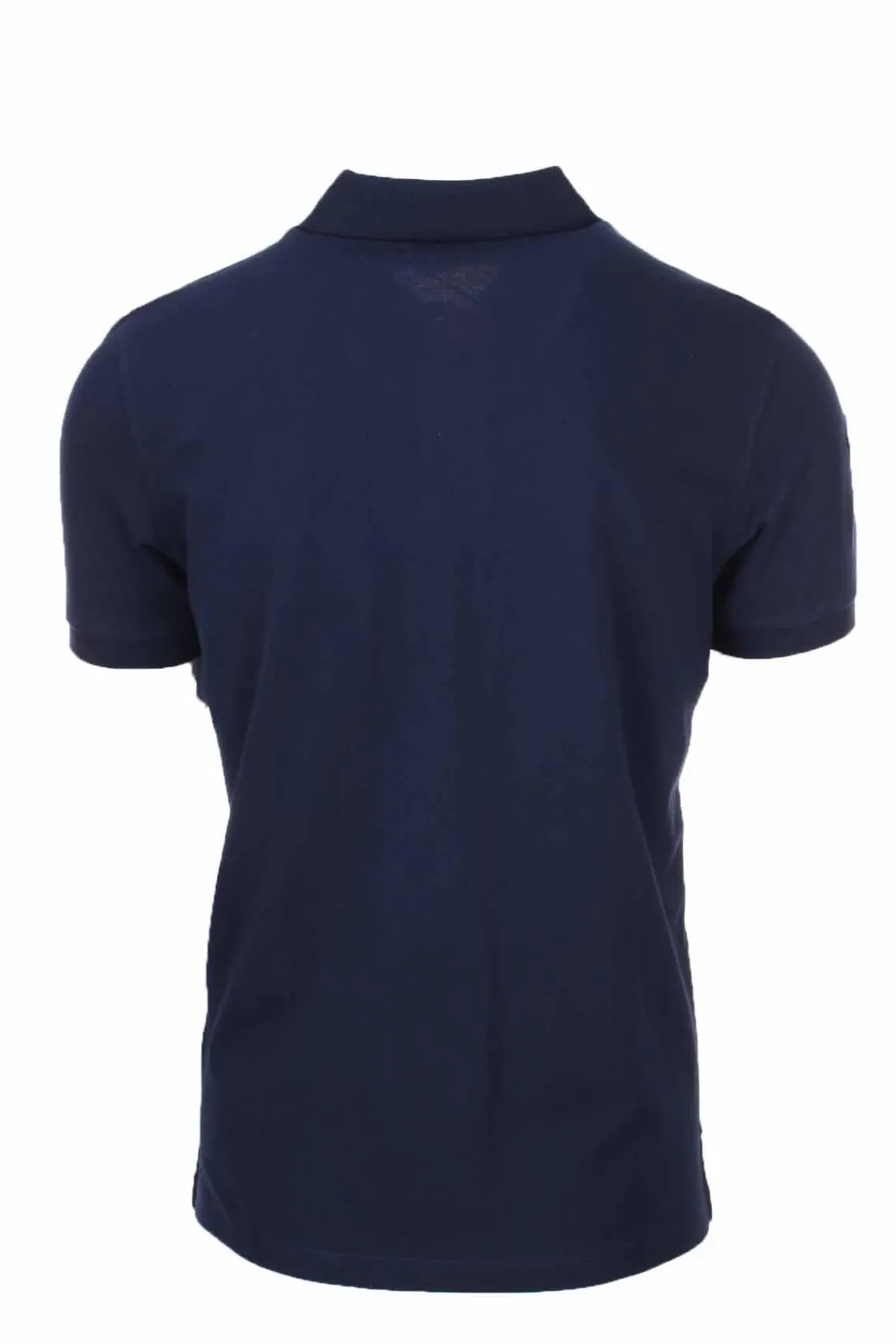 Polo mezza manica piquet maxi logo